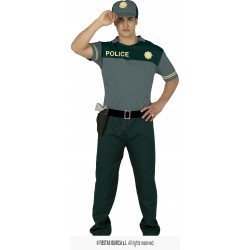 DISFRAZ T-L POLICIA HOMBRE