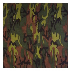 PAÑUELO TELA MILITAR CAMUFLAJE