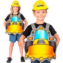 DISFRAZ 3A5AÑOS VEHICULO CONSTRUCTOR