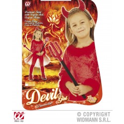 $DDISFRAZ 3A4 4A5  DIABLESA TUL ROJO