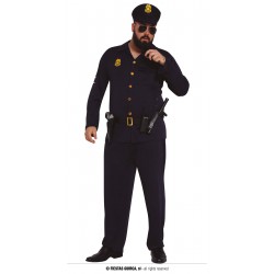 DISFRAZ T-XL POLICIA MANGA LARGA