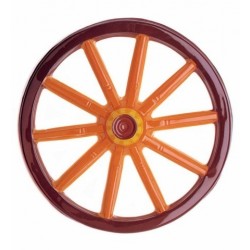 COLGANTE RUEDA CARRETA PLASTICO 50CM