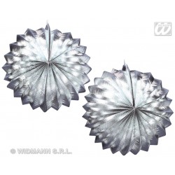 $D2/U FAROLILLO METAL PLATA 25CMS