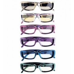 $D GAFAS CUADRADA METAL AÑOS70 6COL
