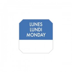R/1000U ETIQUETA LUNES 2,5X2,5CM