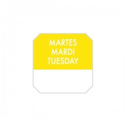 R/1000U ETIQUETA MARTES 2,5X2,5CM