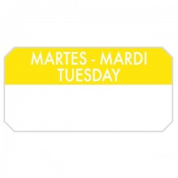 R/1000U ETIQUETA MARTES 5X2,5CM