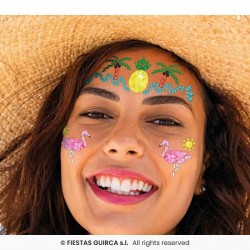 JOYAS FACIALES ADHESIVAS TROPICALES