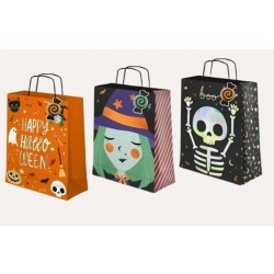 BOLSA TRUCO TRATO HALLOWEEN 18X10X24CM