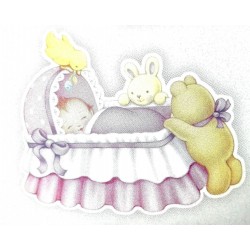 PAQ.4/U COLGANTE DISEÑO BEBE NIÑO