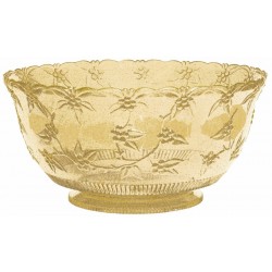  PONCHERA PLASTICO LABRADA ORO