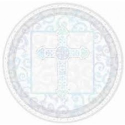 PAQ.8/U PLATO CRUZ PRISMA 17,8CM