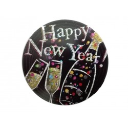 $PAQ.8/U PLATO NEW YEAR CHAMPAN 17,8CM