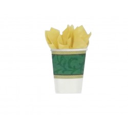 $PAQ.8/U VASO ACEBO VERDE 266ML