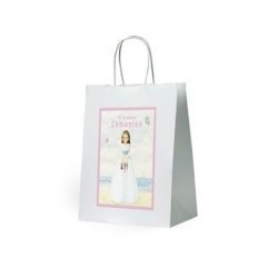BOLSA COMUNION PLAYA NIÑA 15X21CM