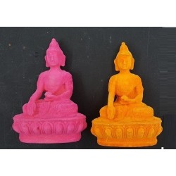 BUDA SENTADO TERCIOPELO FLUOR 10X13CM