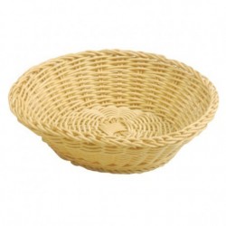 $D CESTA SIMIL REDONDA 25X7CMS