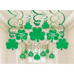 KIT DECORACION SAN PATRICK 30PZAS