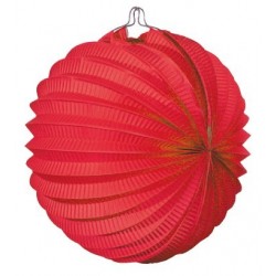   FAROL ESFERICO ROJO 22CM
