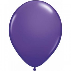  100 GLOBOS 5" LATEX VIOLETA PURPURA