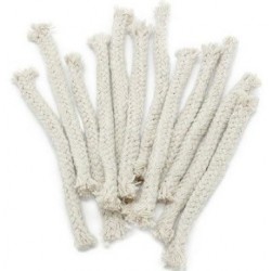10 MECHAS ANTORCHA 12CM