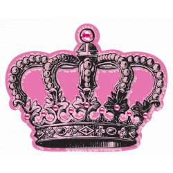 PAQ.8/U INVITACION CORONA REINA FUCSIA