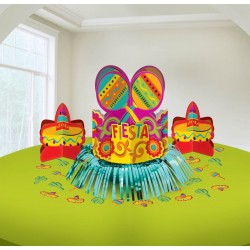 KIT DECORACION MESA FIESTA MEXICANA
