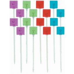 PAQ.16/U PINCHO COCTEL CUADRADO 10,16CM