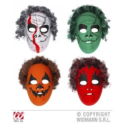 CARETA PLASTICA PELO HALLOWEEN COL.SURT