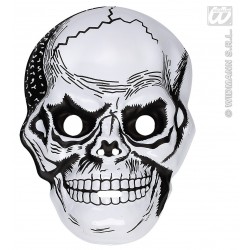 CARETA PLASTICA CALAVERA HALLOWEEN