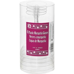 CAJA 4/U COPA PLAST MARGARITA 354ML
