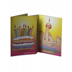 TARJETA BROMA GDE TARTA CUMPLEAÑO