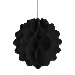 COLGANTE BOLA NIDO ABEJA NEGRA 20CM