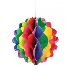  COLGA BOL NID ABEJA MULTICOLOR 20CM