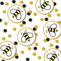 PAQ.CONFETI METAL ABEJA
