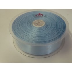   R/CINTA 40MMX45MT RASO CELESTE