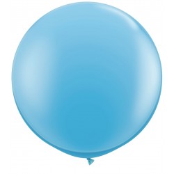   2 GLOBOS JUMB 3FT CELESTE PAL 95CM