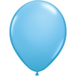   100 GLOBOS 5" LATEX CELESTE PALO