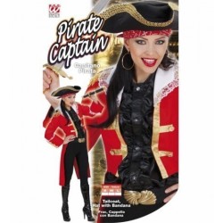  DISFRAZ T-L CHICA CAPITAN PIRATA