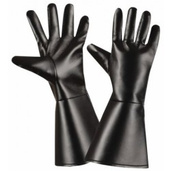   PAR GUANTES PERSONAJE NEGRO