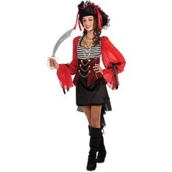  DISFRAZ T-STD CHICA PIRATA
