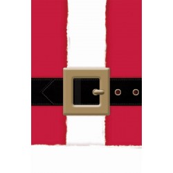MANTEL PLAST CINTO PAPA NOEL 137X259CM