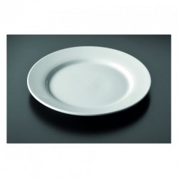 PLATO LLANO PORCELANA 23CM ATLANTIC