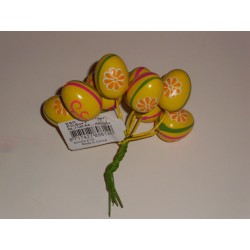 $D RACIMO 10/U HUEVO PASCUA 6COL.SURT