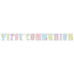 KIT GUIRNALDA FIRST COMMUNION MULTICOLOR