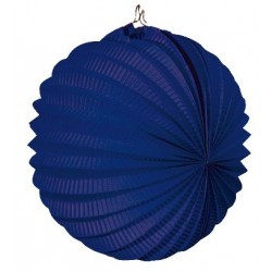   FAROL ESFERICO AZUL OSCURO 22CM