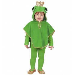 $D/PONCHO 3A4AÑOS RANA DE PELUCHE