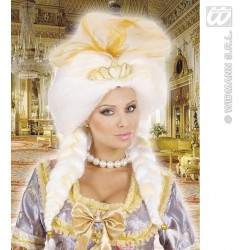 $D PELUCA REINA FANTASIA CON TIARA
