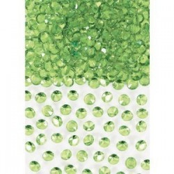   PAQ.CONFETI PIEDRAS VERDE KIWI 28G