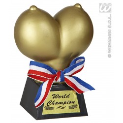 TROFEO PECHO DE ORO 13CM